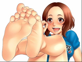 Anime Feet Jerk Off Challenge 6
